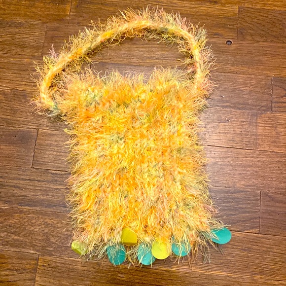 Hand crocheted bag handmade - Picture 3 of 5